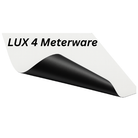 Highend Leinwandtuch LUX 4 Meterware – matte weiße Vorderseite mit schwarzer Rückseite (blackout)